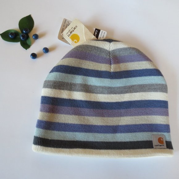 Carhartt Beanie Blueberry Stripes main image 5